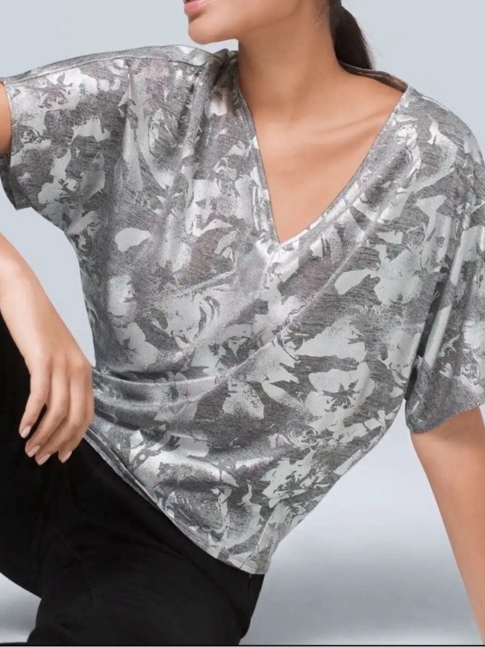 NWOT WHBM Everyday Dolman Tee